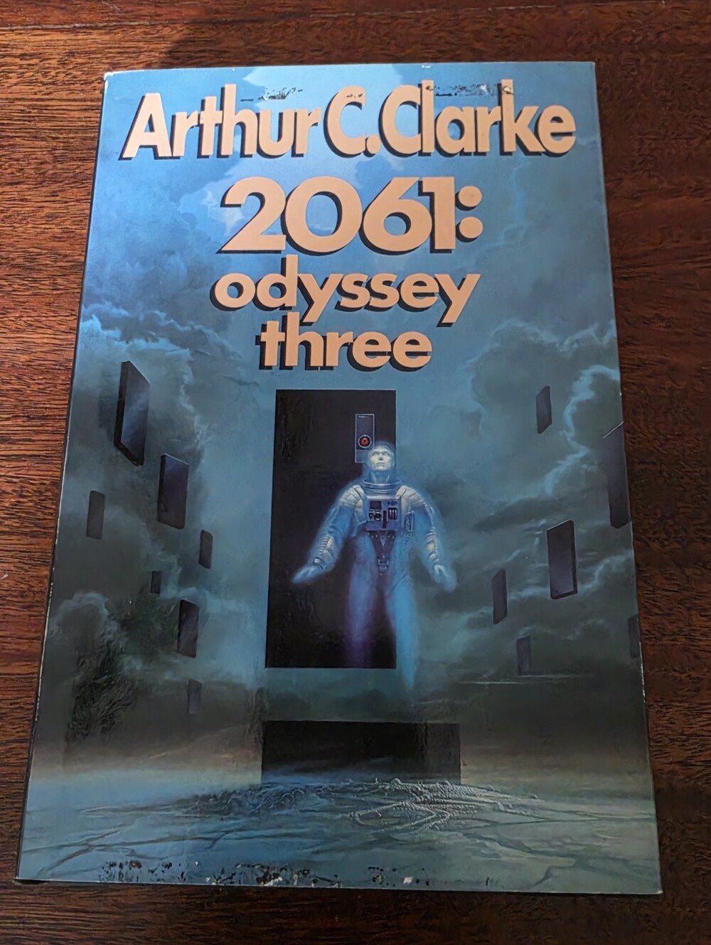 2061: Odyssey Three Arthur C. Clarke HC DJ 1987 Ballantine Sci-Fi Book Club